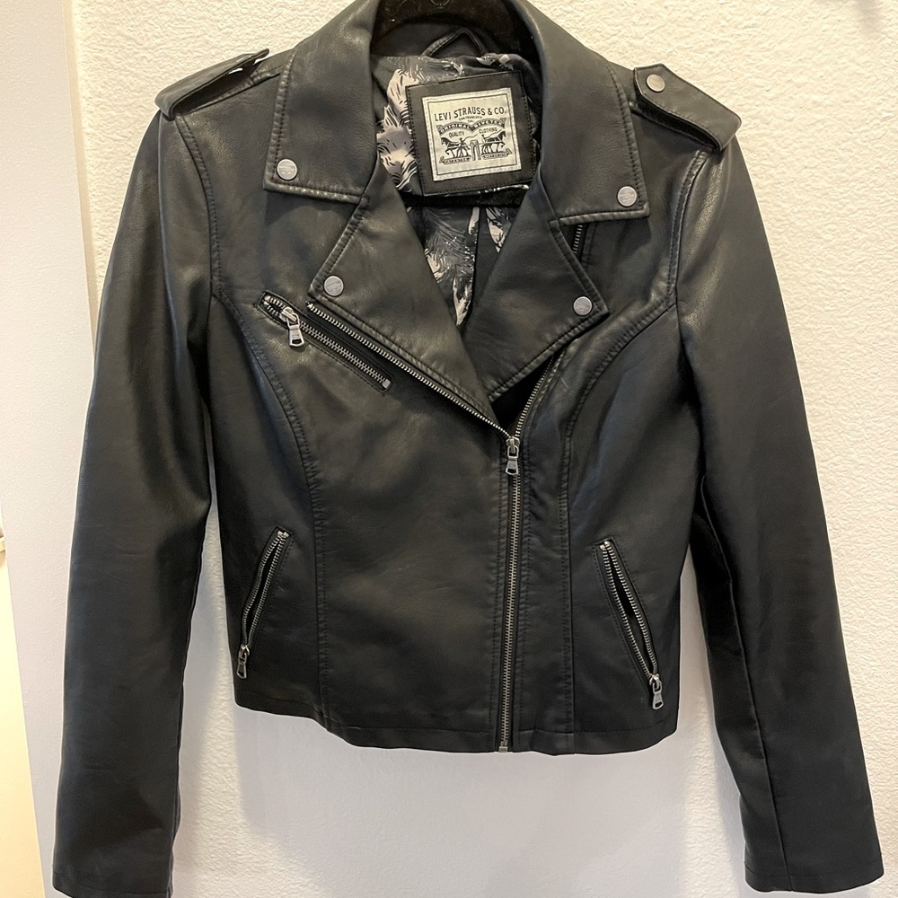 Levi’s Faux Leather Moto Jacket